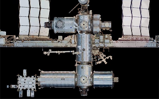 Rymdstationen ISS efter flight 20A