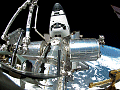 ISS under flight ULF6