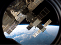 Utsikt från rymdstationen