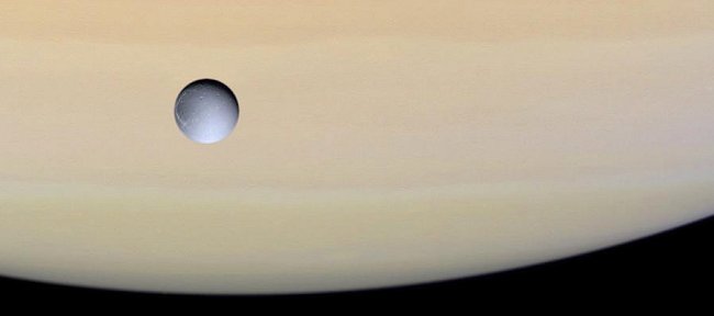 Dione, måne, Saturnus, planet